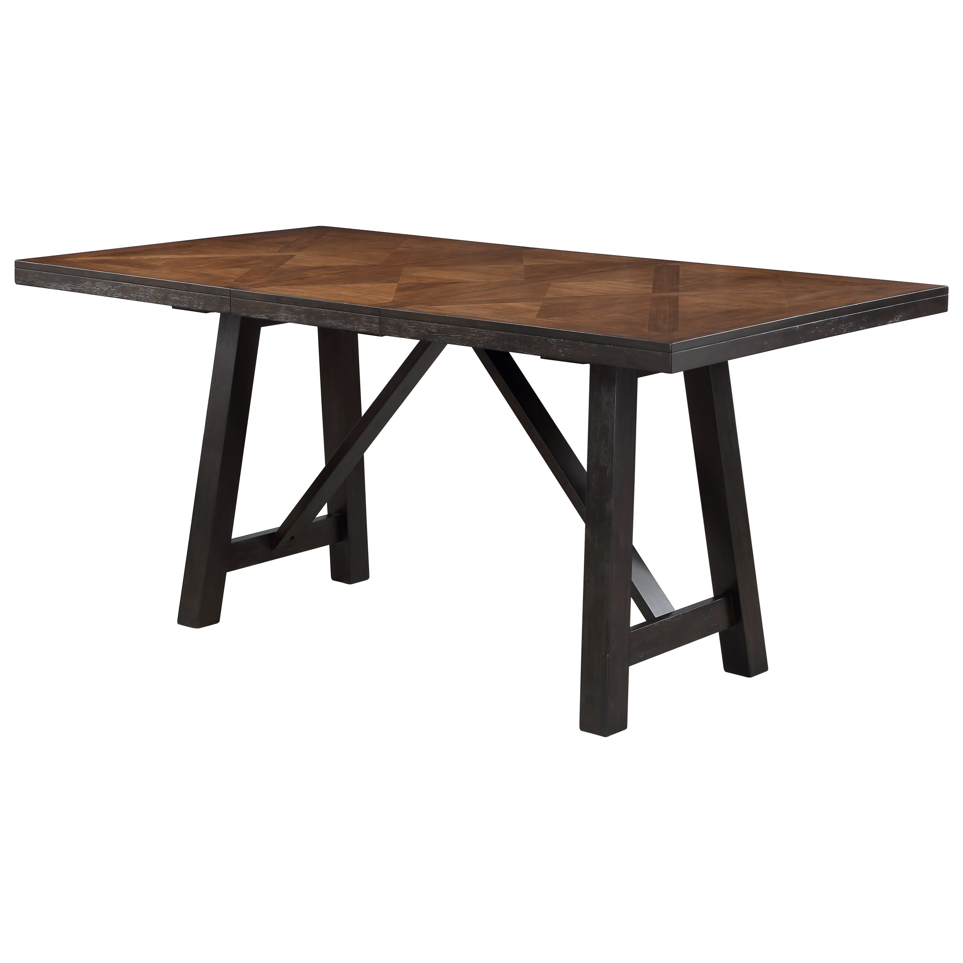 Steve Silver Halle HE555PT Farmhouse Expandable Counter Height